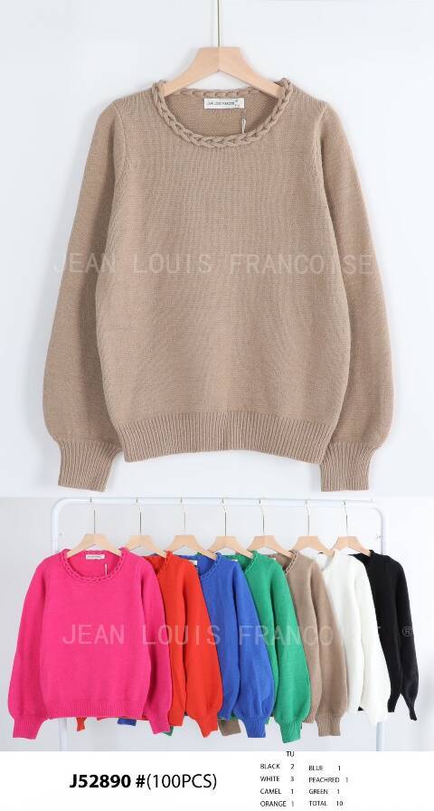 Sweter damskie J52890 Mix kolor Standard 1