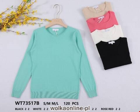 Sweter damskie WT73517B Mix kolor S/M-L/XL