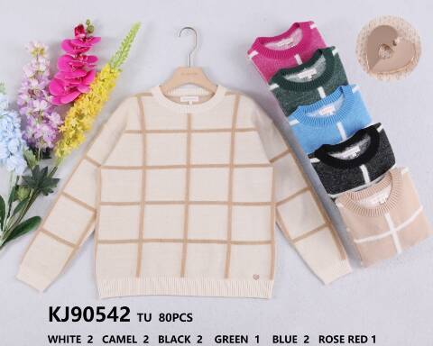 Sweter damskie KH90542 Mix kolor Standard 1