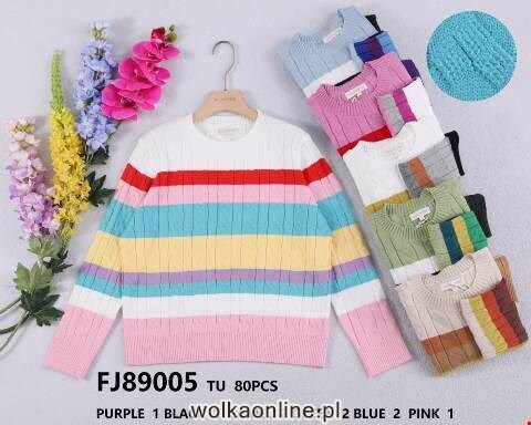Sweter damskie FJ89005 Mix kolor Standard