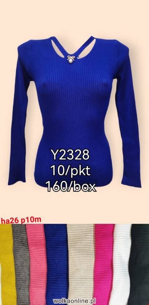 Sweter damskie Y2378 Mix kolor Standard