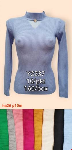 Sweter damskie Y2237 Mix kolor Standard