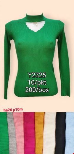 Sweter damskie Y2325 Mix kolor Standard