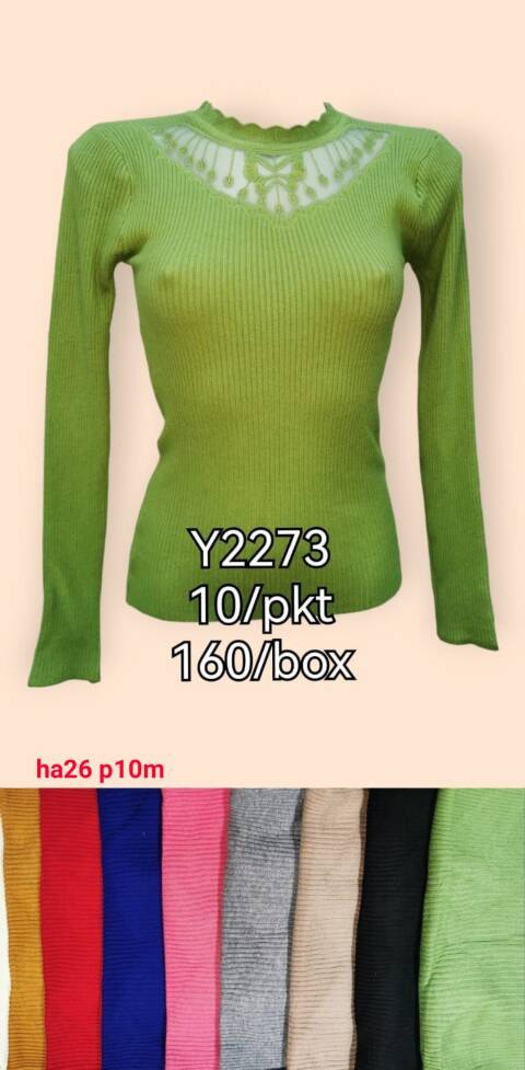 Sweter damskie Y2273 Mix kolor Standard 1