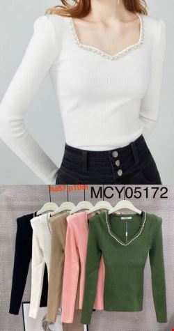 Sweter damskie MCY05172 Mix kolor Standard