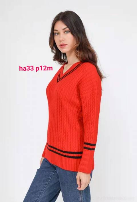 Sweter damskie 2993 Mix kolor Standard