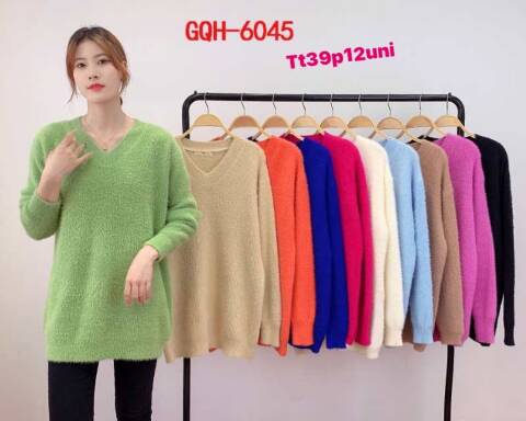 Sweter damskie GQH-6045 Mix kolor Standard