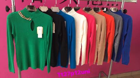 Sweter damskie 3007 Mix kolor Standard 1