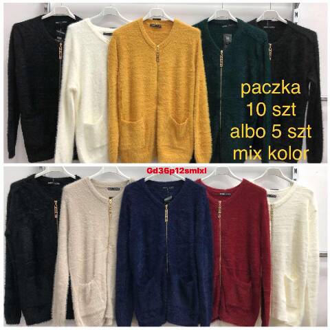 Kardigan damskie 3011 Mix kolor S/M-L/XL