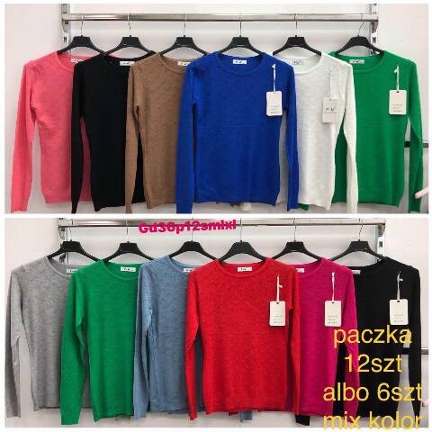 Sweter damskie 3021 Mix kolor S/M-L/XL