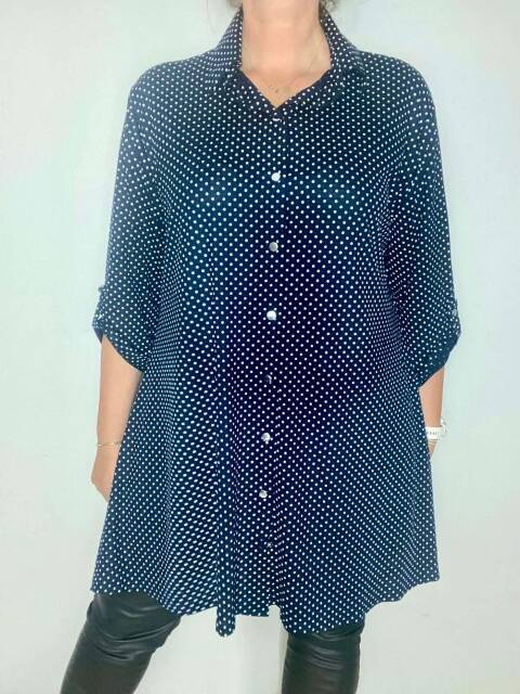 Tunika damskie 3541 Mix kolor Standard (Towar Polskie)