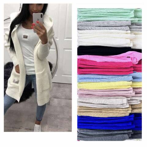 Narzutka damskie 4177 Mix kolor Standard (Towar Włoskie) 1