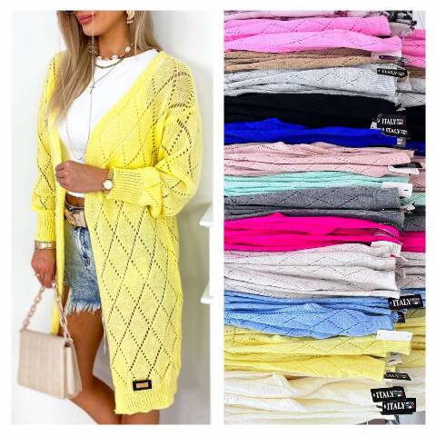 Narzutka damskie 4179 Mix kolor Standard (Towar Włoskie) 1