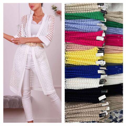 Narzutka damskie 4180 Mix kolor Standard (Towar Włoskie) 1