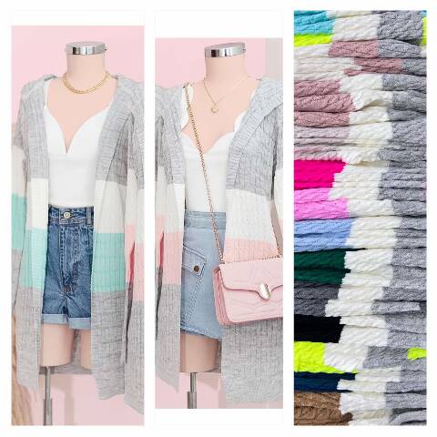 Narzutka damskie 4181 Mix kolor Standard (Towar Włoskie)