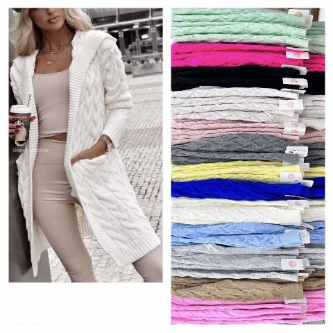 Narzutka damskie 4182 Mix kolor Standard (Towar Włoskie) 1