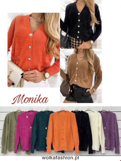 Sweter damskie 4194 Mix kolor Standard (Towar Włoskie)