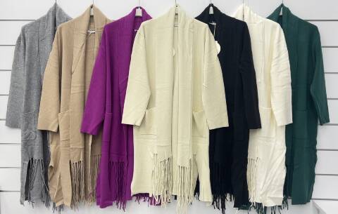 Narzutka damskie 4197 Mix kolor Standard (Towar Włoskie) 1