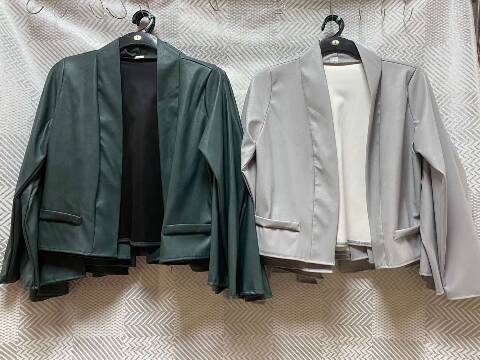 Kurtka skórzana damskie 4201 1 kolor S-2XL (Towar Polskie) 1