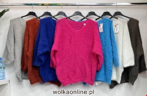 Sweter damskie 4246 Mix kolor Standard (Towar Włoskie)