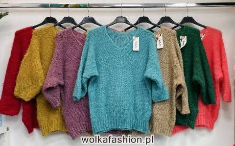 Sweter damskie 4247 Mix kolor Standard (Towar Włoskie)