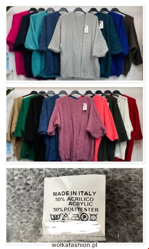 Sweter damskie 4251 Mix kolor Standard (Towar Włoskie)