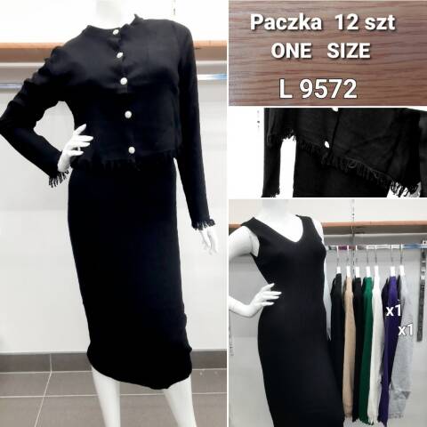 Komplet damskie L9572 Mix kolor Standard 1