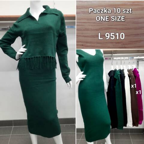 Komplet damskie L9510 Mix kolor Standard 1