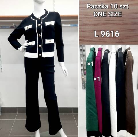 Komplet damskie L9616 Mix kolor Standard