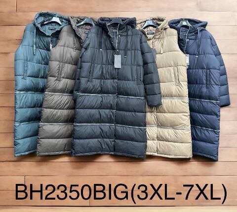 Kurtka  zimowa damskie BH-2350BIG 1 kolor 3XL-7XL