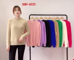 Sweter damskie GQH-6025 Mix kolor Standard