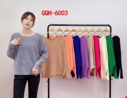 Sweter damskie GQH-6003 Mix kolor Standard