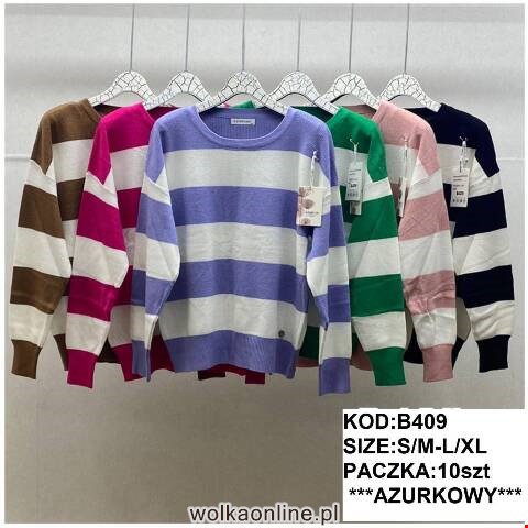 Sweter damskie B409 Mix kolor S/M-L/XL