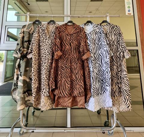 Sukienka damskie 4596 Mix kolor Standard (Towar włoskie) 1