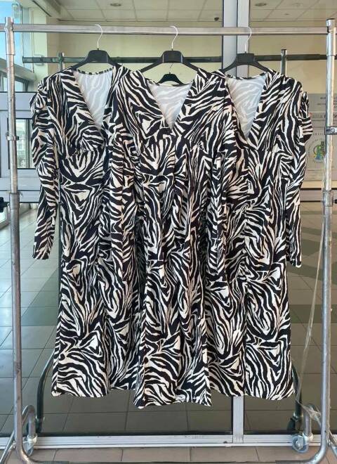 Sukienka damskie 4598 Mix kolor Standard (Towar włoskie) 1