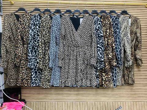 Sukienka damskie 5036 Mix kolor Standard (Towar Włoskie) 1