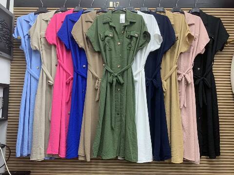 Sukienka damskie 5038 Mix kolor Standard (Towar Włoskie) 1