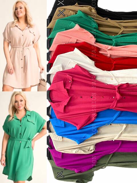 Sukienka damskie 5076 Mix kolor Standard (Towar Włoskie) 1