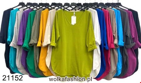 Bluzka damskie 5081 Mix kolor Standard (Towar Włoskie)