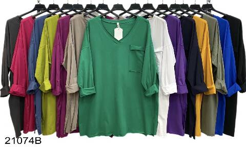 Bluzka damskie 5082 Mix kolor Standard (Towar Włoskie) 1