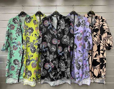 Sukienka damskie 5084 Mix kolor Standard (Towar Włoskie) 1