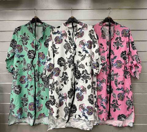 Sukienka damskie 5085 Mix kolor Standard (Towar Włoskie)