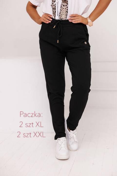 Spodnie dresowe damskie 5277 1 kolor XL-2XL (Towar Tureckie)