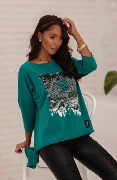 Bluzka  damskie 5289 Mix kolor Standard (Towar Tureckie) 1