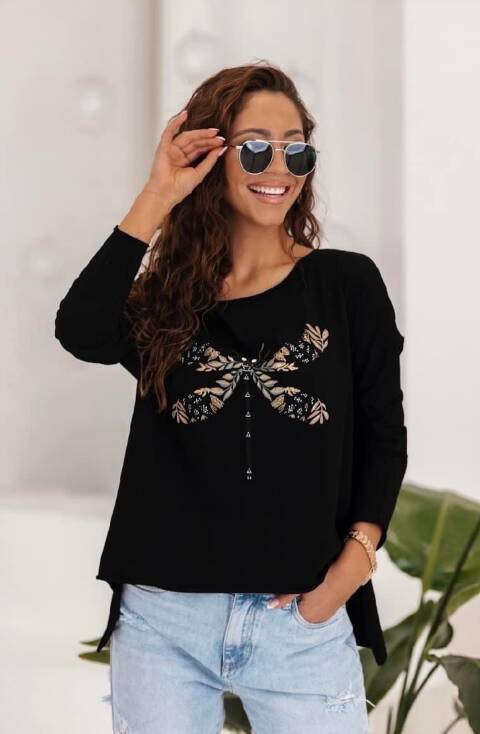 Bluzka  damskie 5293 Mix kolor Standard (Towar Tureckie) 1