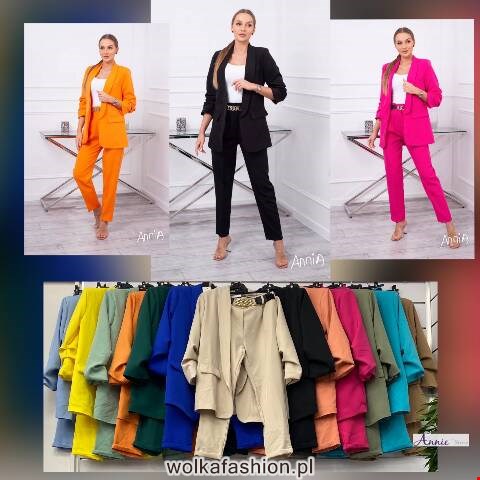 Komplet damskie 5295 1 kolor 2XL-6XL (Towar Włoskie)