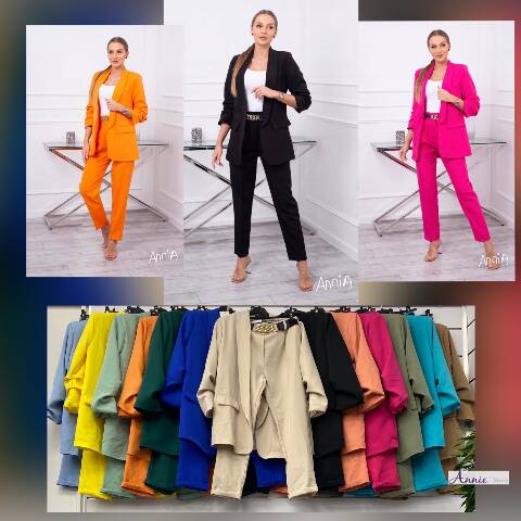 Komplet damskie 5295 1 kolor S-2XL (Towar Włoskie) 1