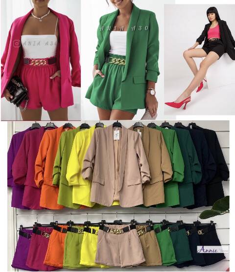 Komplet damskie 5299 1 kolor S-2XL (Towar Włoskie)