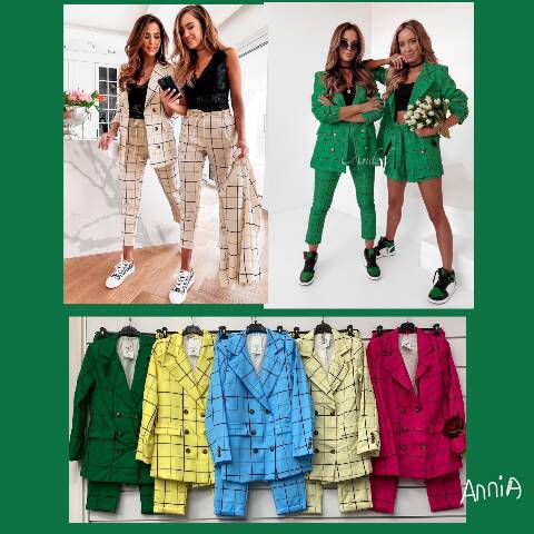 Komplet damskie 5305 1 kolor S-2XL (Towar Włoskie) 1