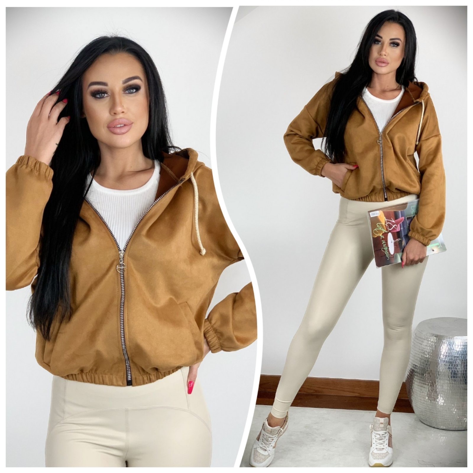 Kurtka damskie 5538 1 kolor M-2XL 1